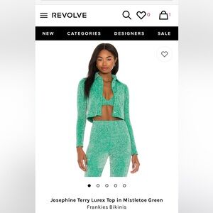 FRANKIES BIKINI CARDIGAN TOP